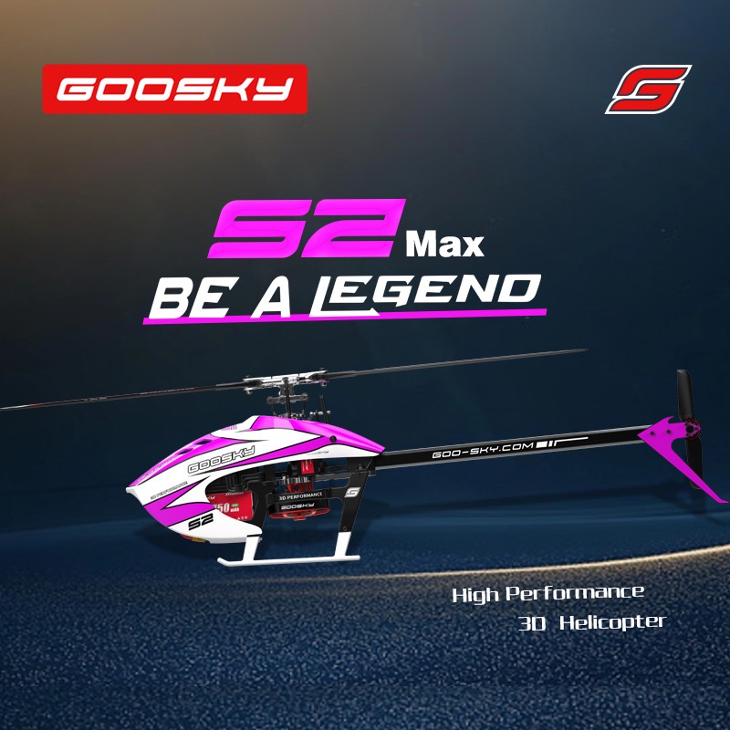 Rc Helicopter Gyro - Helikopter zdalnie sterowany GOOSKY S2 Max,