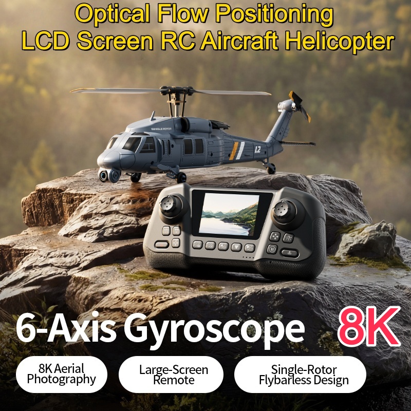 Rc Helicopter Nitro - Helikopter RC 8K Flybarless z Optycznym