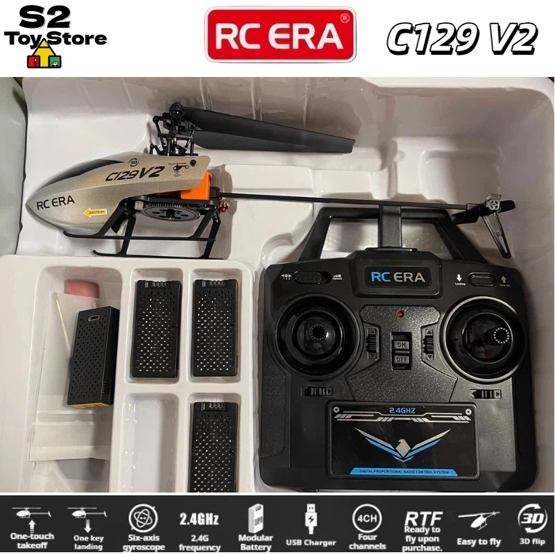 Rc Helicopter Gyro - RC ERA C129V2 4CH 2.4GHz Inteligentny