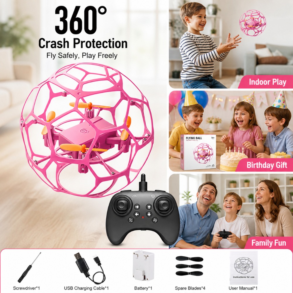 Dron RC w kształcie piłki nożn – Rc Helicopter Charger recenzja i cena