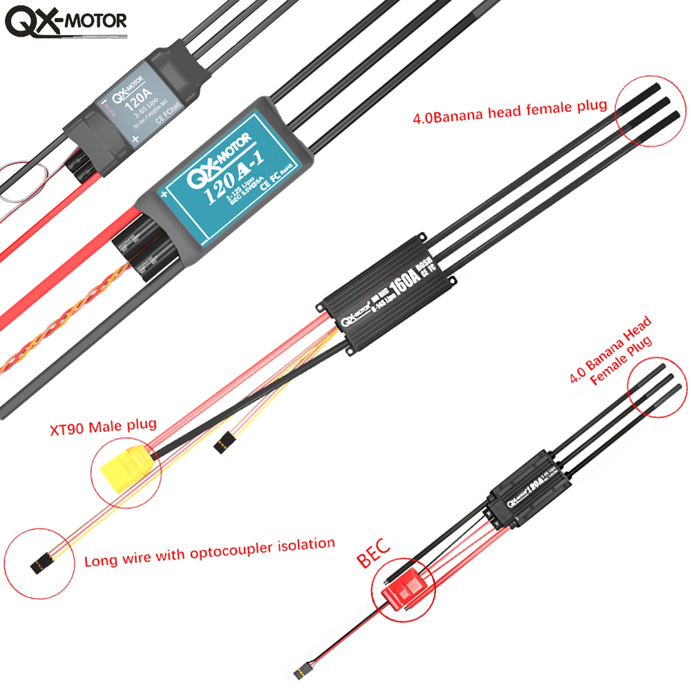 Seria QX-MOTOR Brushless ESC - – Rc Helicopter Motor recenzja i cena